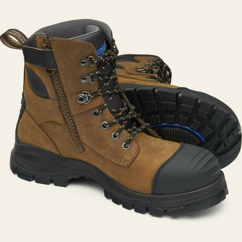 DISCONTINUED Blundstone 983 Zip Safety Boots